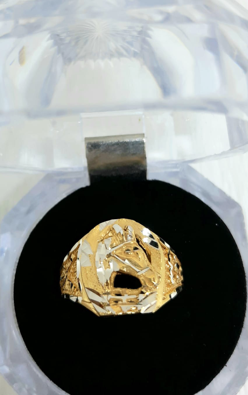 Gold Gent Ring